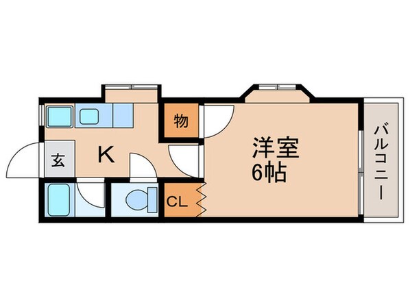 サニーヒルAの物件間取画像